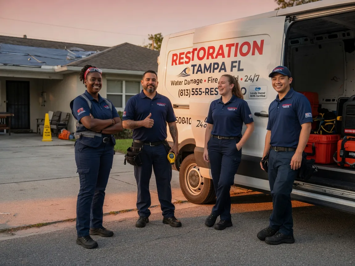 Water Damage Restoration company in Mathews, LA